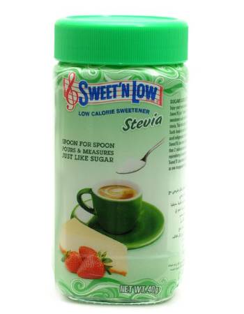 SWEET 'N LOW STEVIA JAR 40G