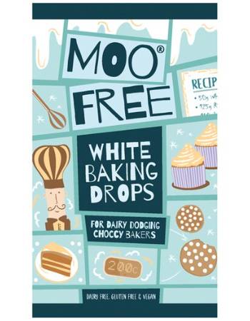MOO FREE BAKING DROPS WHITE 100G