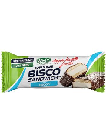 WHY NATURE  BISCO SANDWICH COCONUT 45G