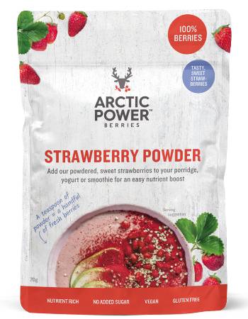 ARCTIC POWER STRAWBERRY POWDER 70G