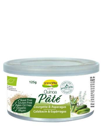 GRANOVITA QUINOA PATE ASPARAGUS 125G