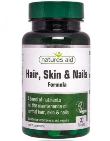 NATURES AID HAIR,SKIN & NAILS (30 TABLETS)