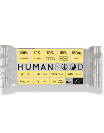 HUMAN FOOD YELLOW BAR 75G