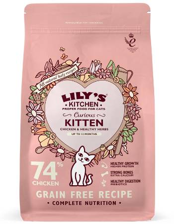 LILY'S KITCHEN DRY FOOD FOR CATS - KITTEN 800G