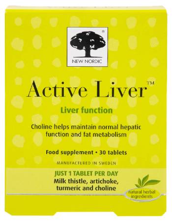 NEW NORDIC ACTIVE LIVER (30 TABLETS)