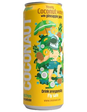 COCONAUT PURE COCONUT WATER PINEAPPLE 320ML