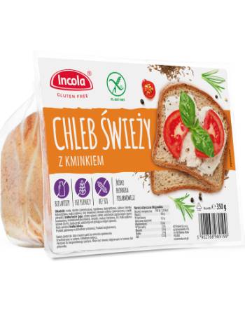 INCOLA FRESH BREAD WITH CARAWAY SEEDS 350G
