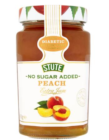 STUTE DIABETIC PEACH JAM 430G