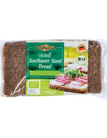 QUICKBURY ORGANIC SUNFLOWER SEED BREAD 500G