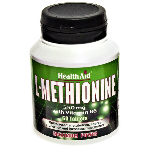 HEALTH AID L-METHIONINE 550MG