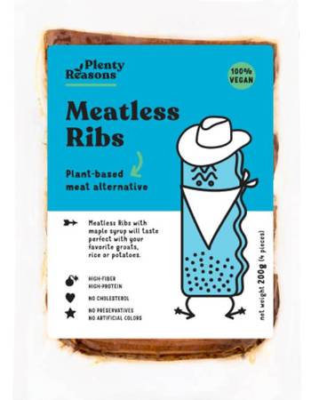 PLENTY REASONS MEATLESS RIBS 200G