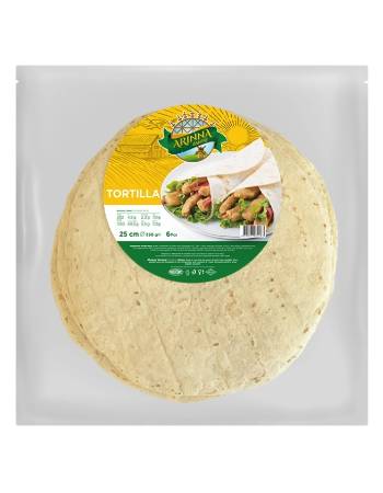 ARINNA 6 TORTILLA WRAPS (25CM)