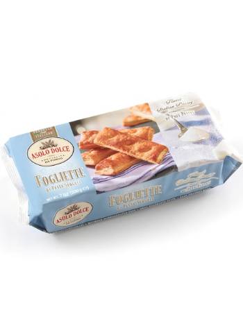 ASOLO DOLCE FOGLIETTE WITH SUGAR CRYSTALS 125G