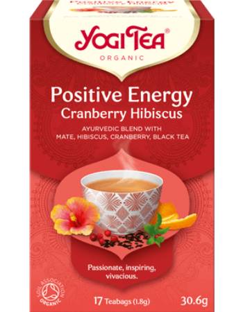 YOGI TEA CRANBERRY HIBISCUS (17 TEABAGS)