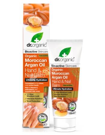 DR ORGANIC MOROCC ARGAN OIL & NAIL BALM 100ML