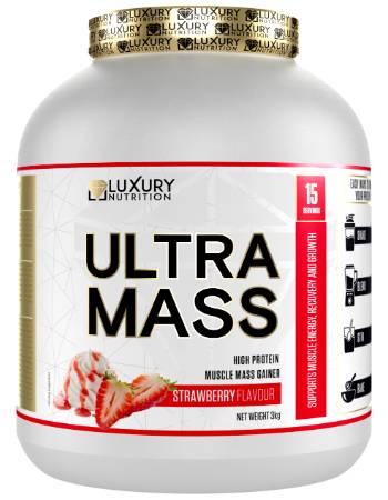 LUXURY NUTRITION ULTRA MASS STRAWBERRY 3KG