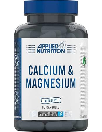 APPLIED NUTRITION CALCIUM & MAGNESIUM 60 CAPSULES
