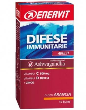 ENERVIT ASHWAGANDHA IMMUNE SUPPORT SUPPLEMENT (12 SACHETS)