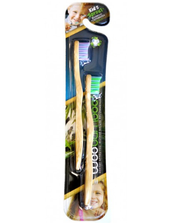 WOOBAMBOO 2 PACK KIDS TOOTHBRUSH