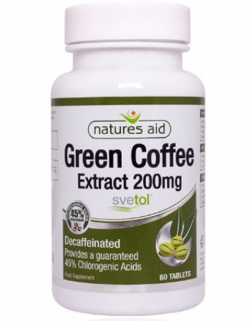 NATURES AID GREEN COFFEE EXTRACT 200MG