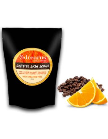 DECORUS COFFEE SKIN SCRUB WITH ORANGE 200G