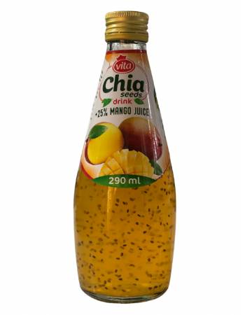 VITA CHIA SEEDS DRINK MANGO 290ML