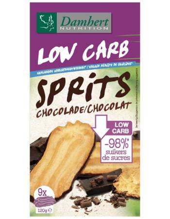 DAMHERT LOW CARB SPIRITS CHOCOLATE 120G