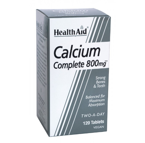 HEALTH AID CALCIUM COMPLETE 800MG 120 TABLETS