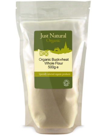 JUST NATURAL BUCKWHEAT FLOUR 500G