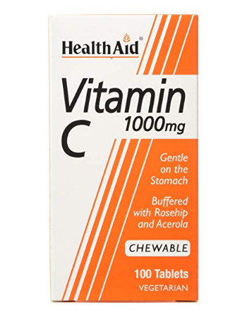 HEALTH AID VITAMIN C 1000MG 100 TABLETS