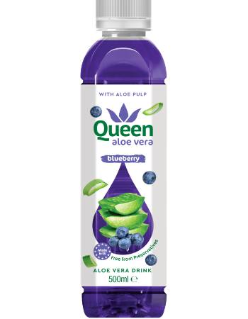 QUEEN ALOA VERA BLUEBERRY 500ML