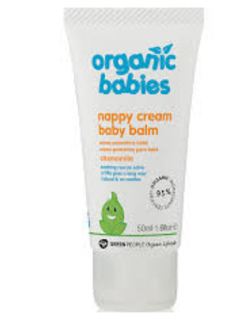 ORGANIC BABIES NAPPY CREAM BABY BALM 50ML