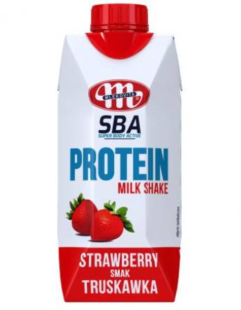 SUPER BODY ACTIVE PROTEIN STRAWBERRY 350ML