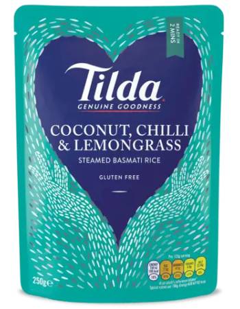 TILDA COCONUT CHILLI AND LEMONGRASS 250G