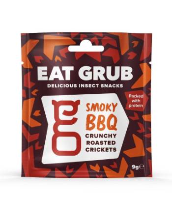 EAT GRUB ROASTED CRICKETS SMOKY BBQ