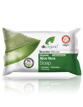 DR ORGANIC ALOE VERA SOAP 100G