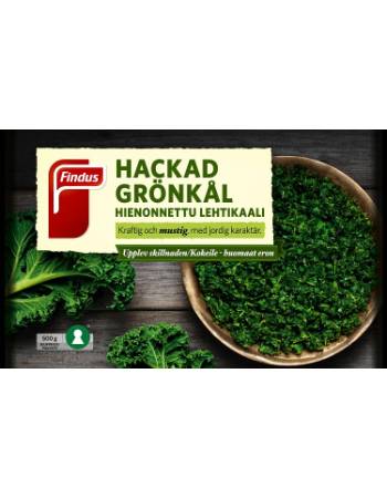 FINDUS CHOPPED KALE 500G (FROZEN)