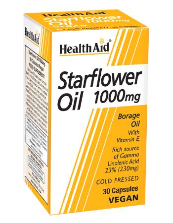 HEALTH AID STRAFLOWER OIL 1000MG 30 CAPSULES