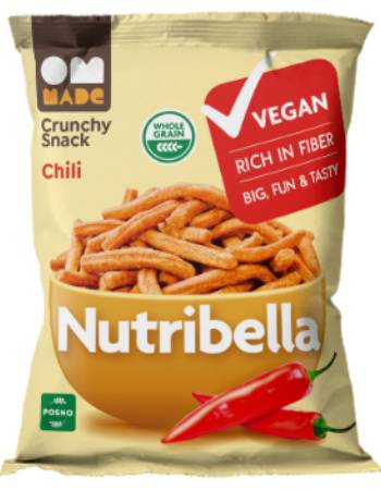 NUTRIBELLA SNACK WITH CHILI 70G