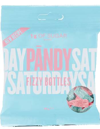 PANDY CANDY FIZZY BOTTLES  SWEETS 50G
