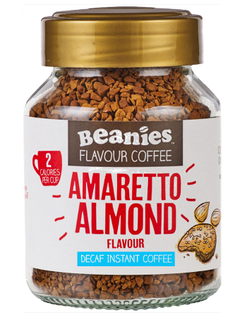 BEANIES AMARETTO FLAVOUR DECAFF COFFEE 50G