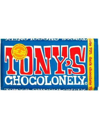 TONY'S 70% DARK CHOCOLATE 180G
