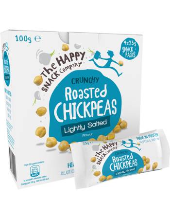 THE HAPPY SNACK CO CHICKPEA LIGHTLY SALTED