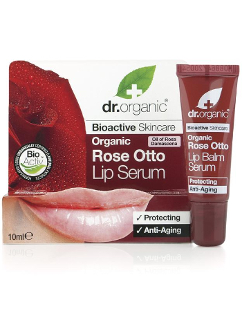 DR ORGANIC ROSE OTTO LIP SERUM 10ML