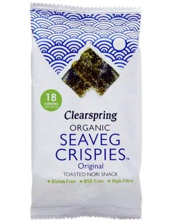 CLEARSPRING ORGANIC SEA VEGETABLE CRISPIES ORIGINAL 4G