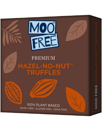 MOO FREE HAZEL-NO-NUT TRUFFLES 90G