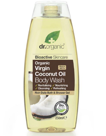 DR ORGANIC COCONUT OIL BODY WASH 250ML