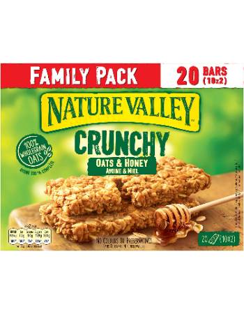 NATURE VALLEY OATS AND HONEY FAMILY PACK (10 X 42G)