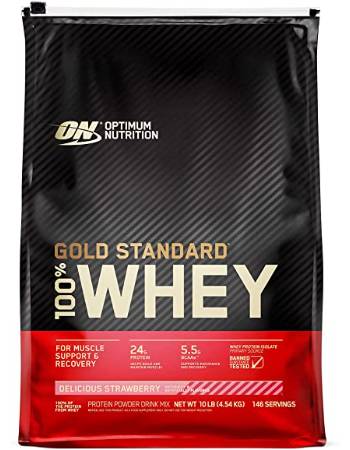 ON 100% WHEY STRAWBERRY 4.54KG