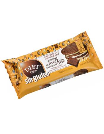 DIET RADISSON MILK CHOCOLATE CORN CAKES 125G
